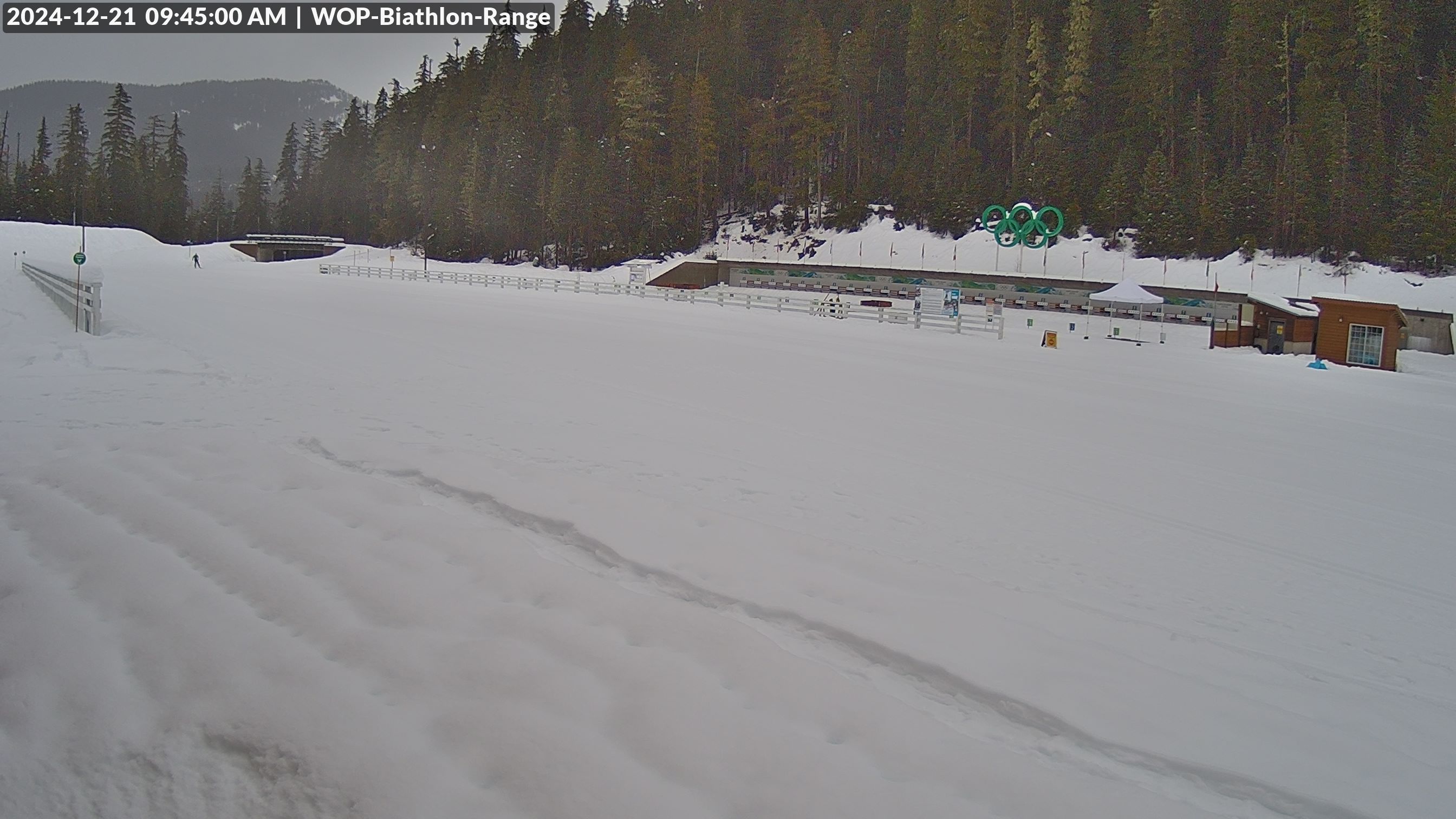 View looking North East to the Olympic Biathlon Range