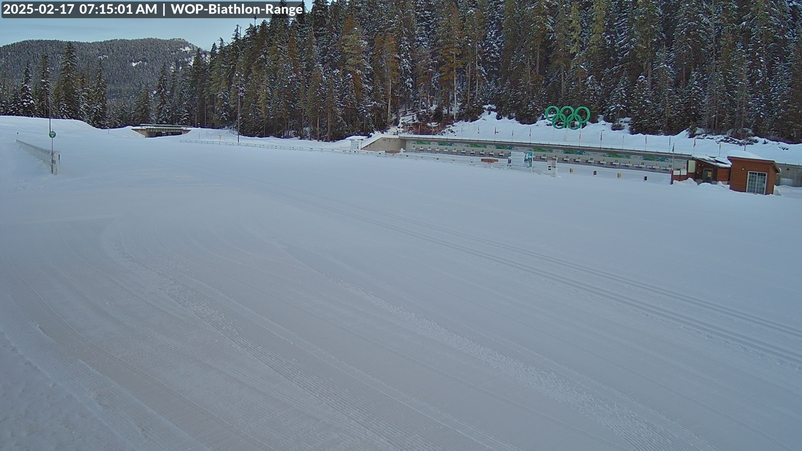 View looking North East to the Olympic Biathlon Range