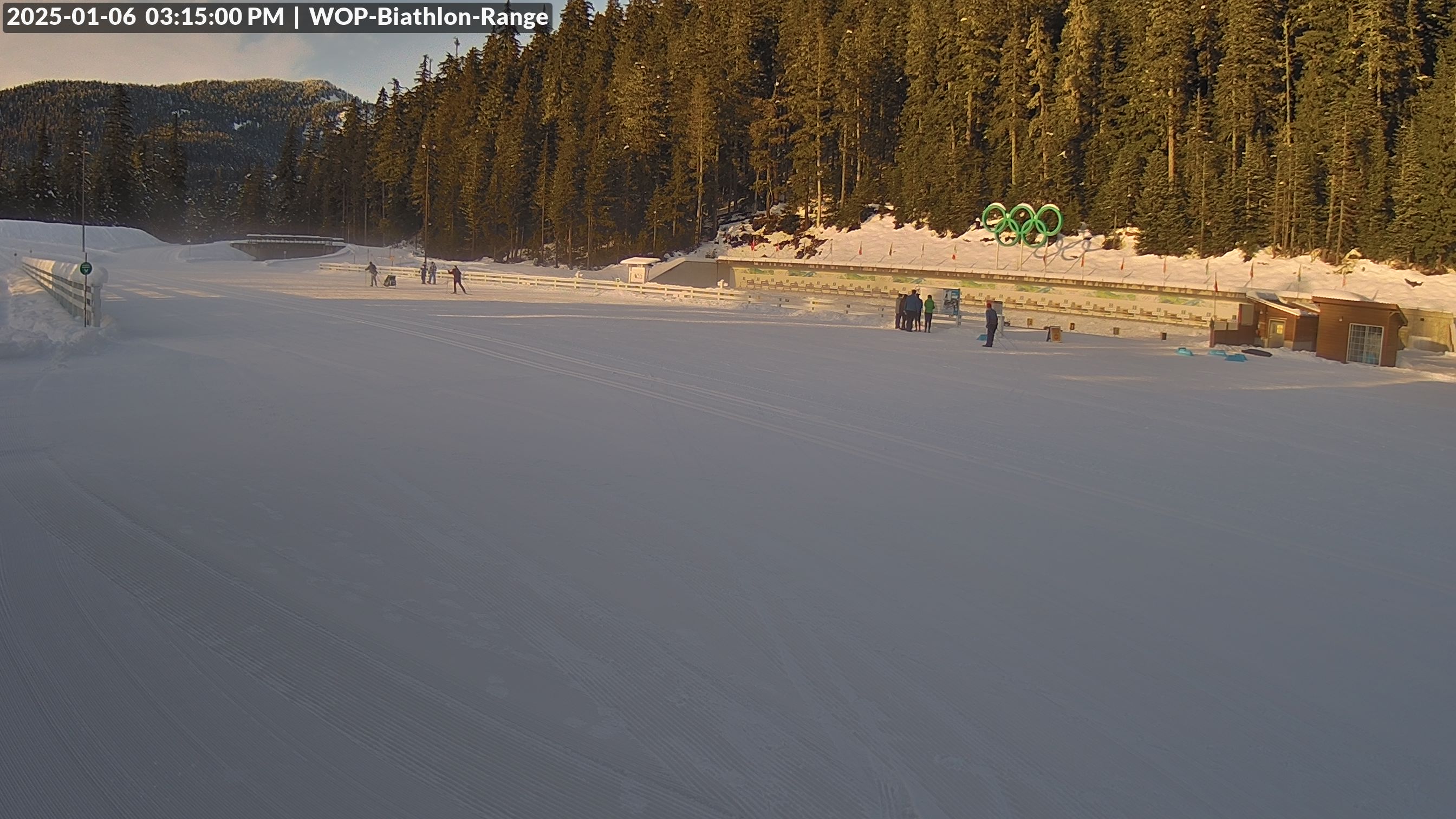 View looking North East to the Olympic Biathlon Range