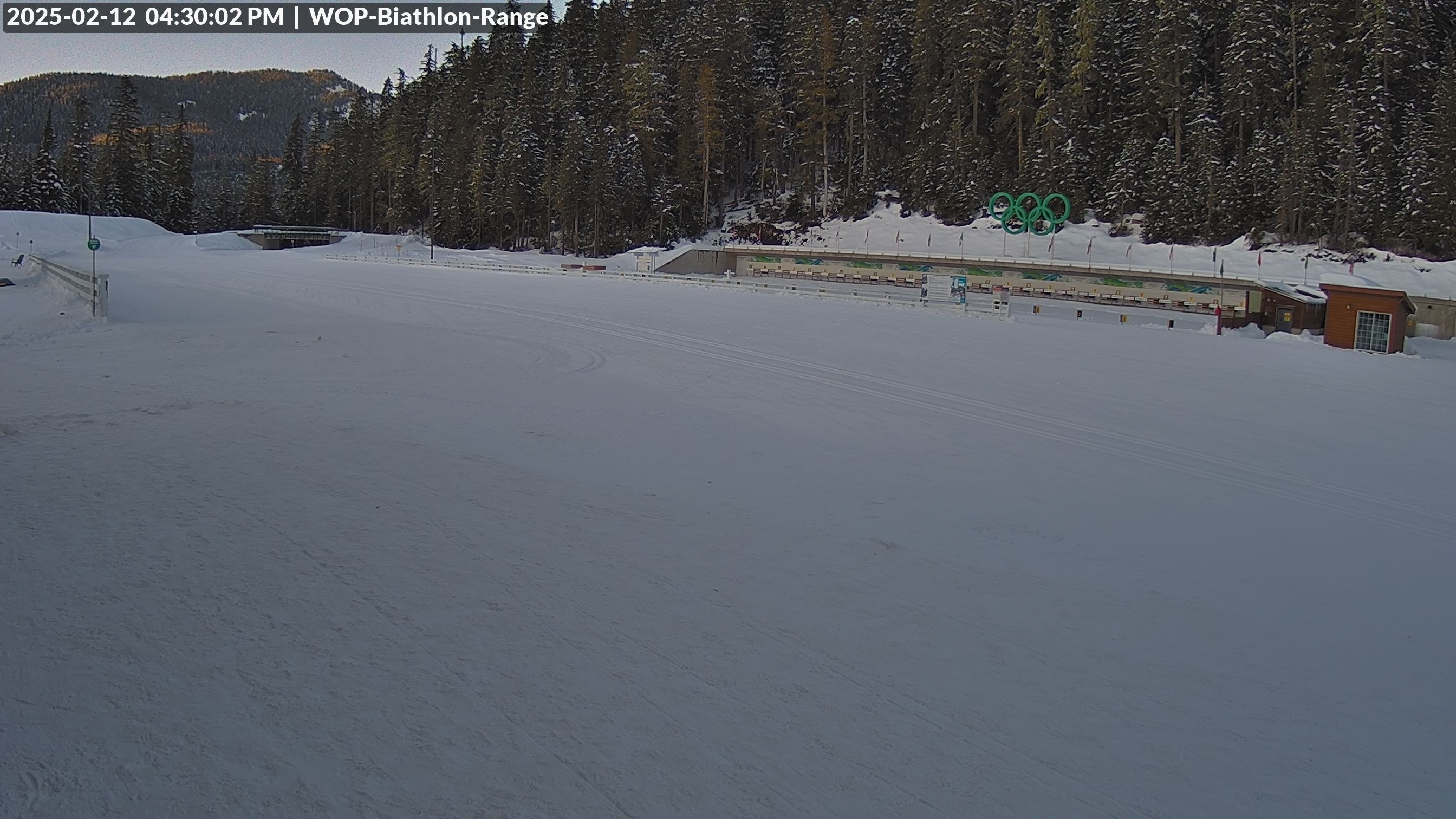 View looking North East to the Olympic Biathlon Range