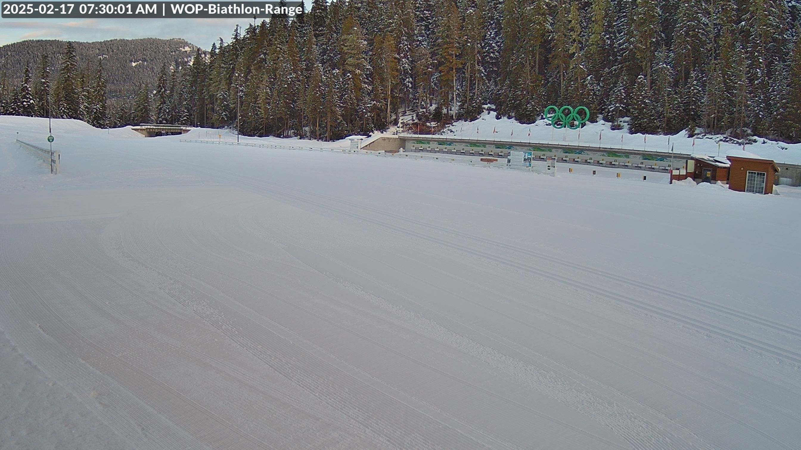 View looking North East to the Olympic Biathlon Range