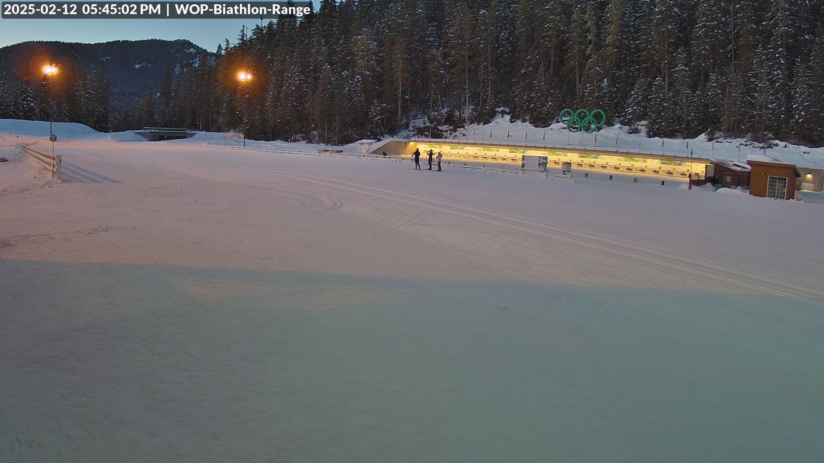 View looking North East to the Olympic Biathlon Range