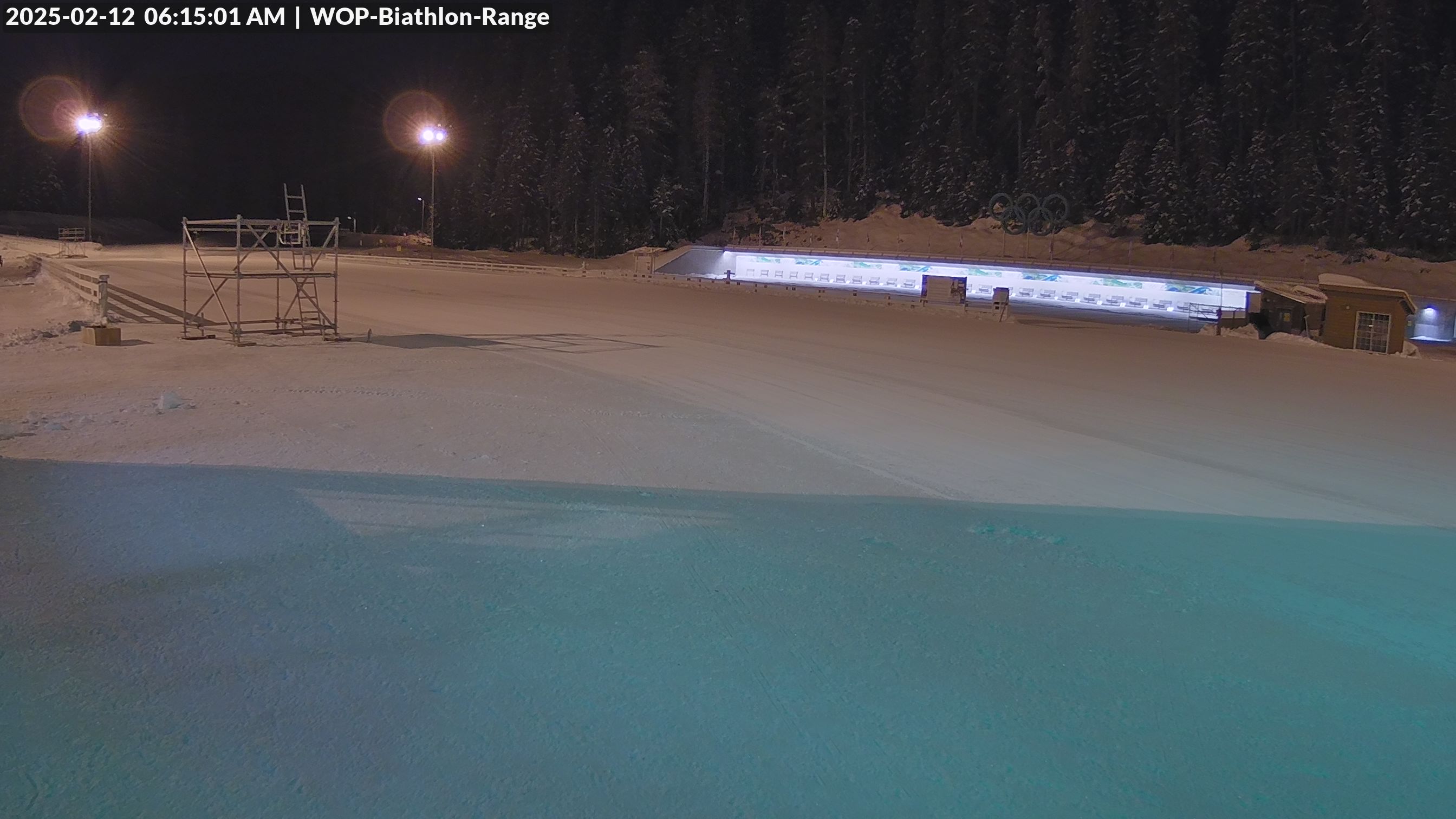 View looking North East to the Olympic Biathlon Range