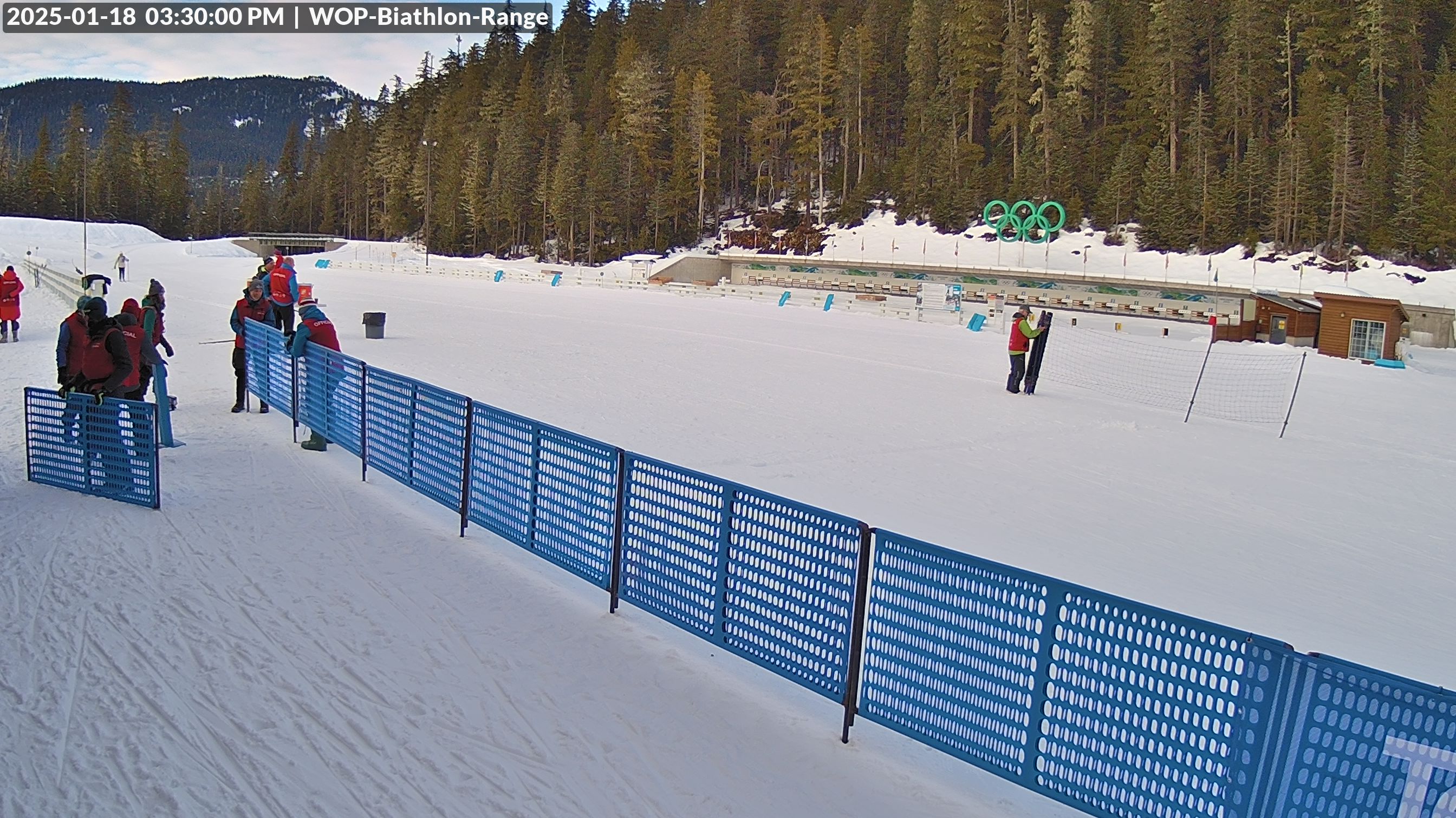 View looking North East to the Olympic Biathlon Range