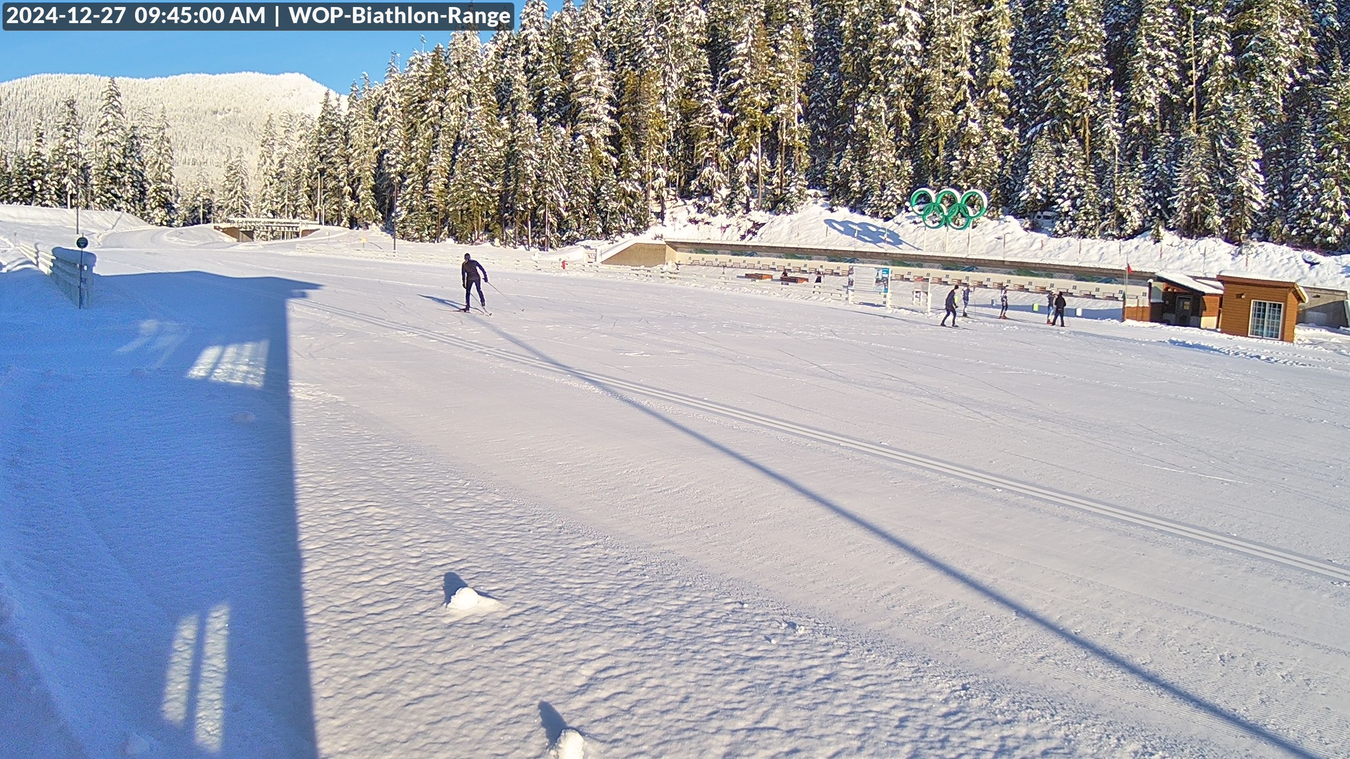 View looking North East to the Olympic Biathlon Range