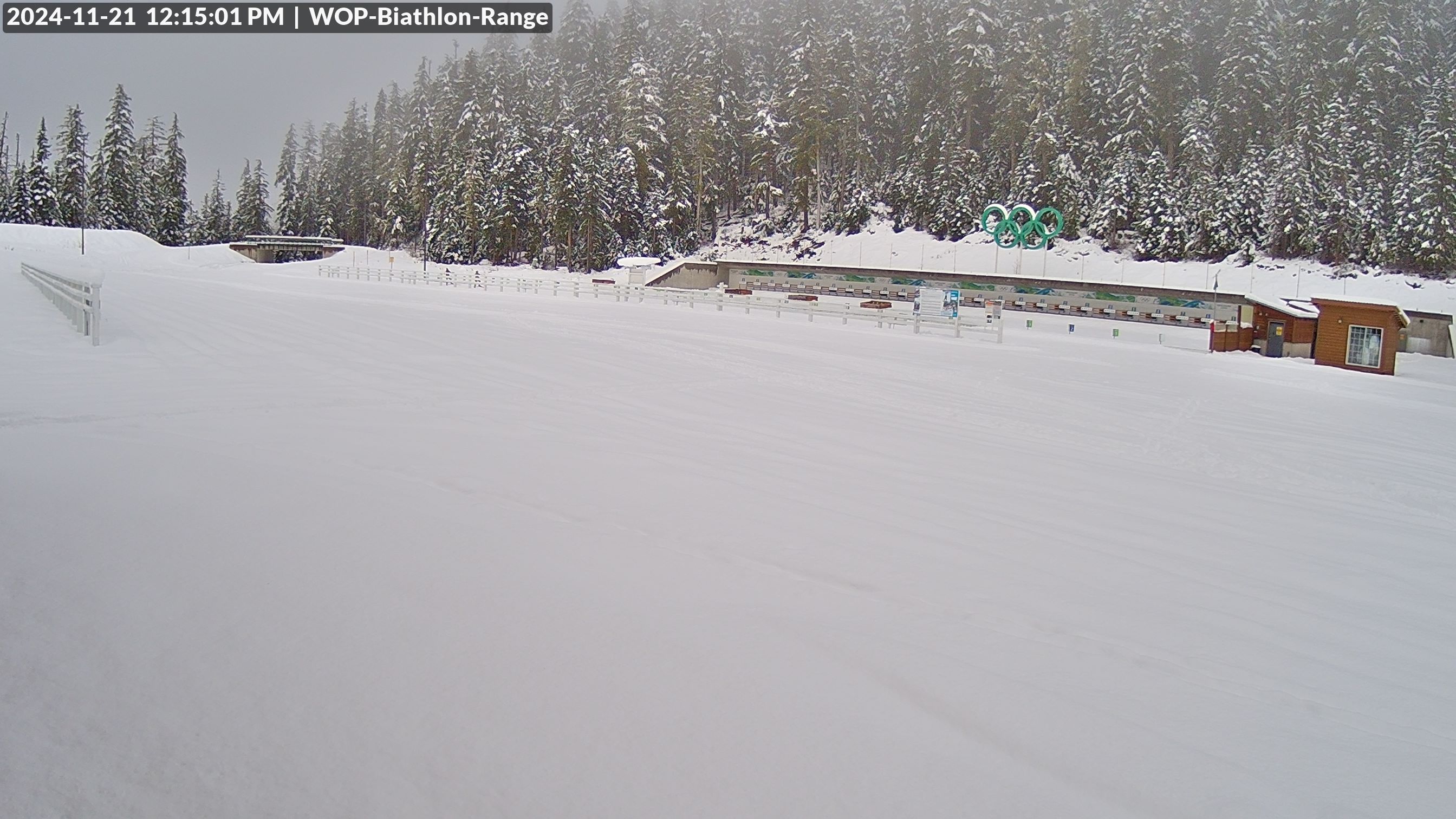 View looking North East to the Olympic Biathlon Range