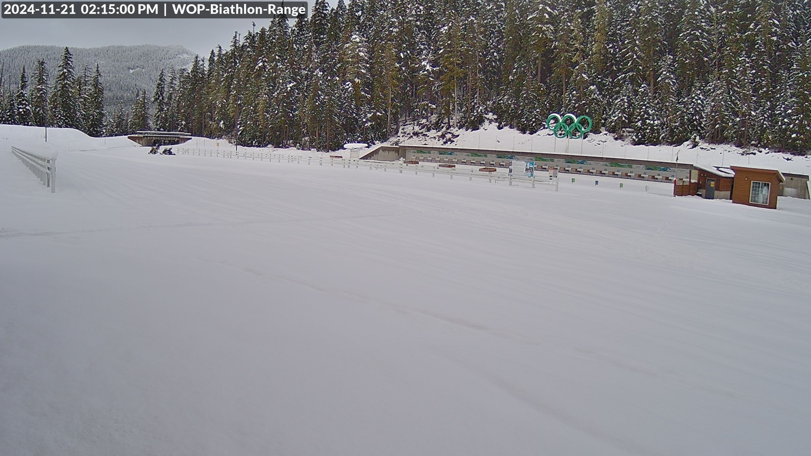 View looking North East to the Olympic Biathlon Range