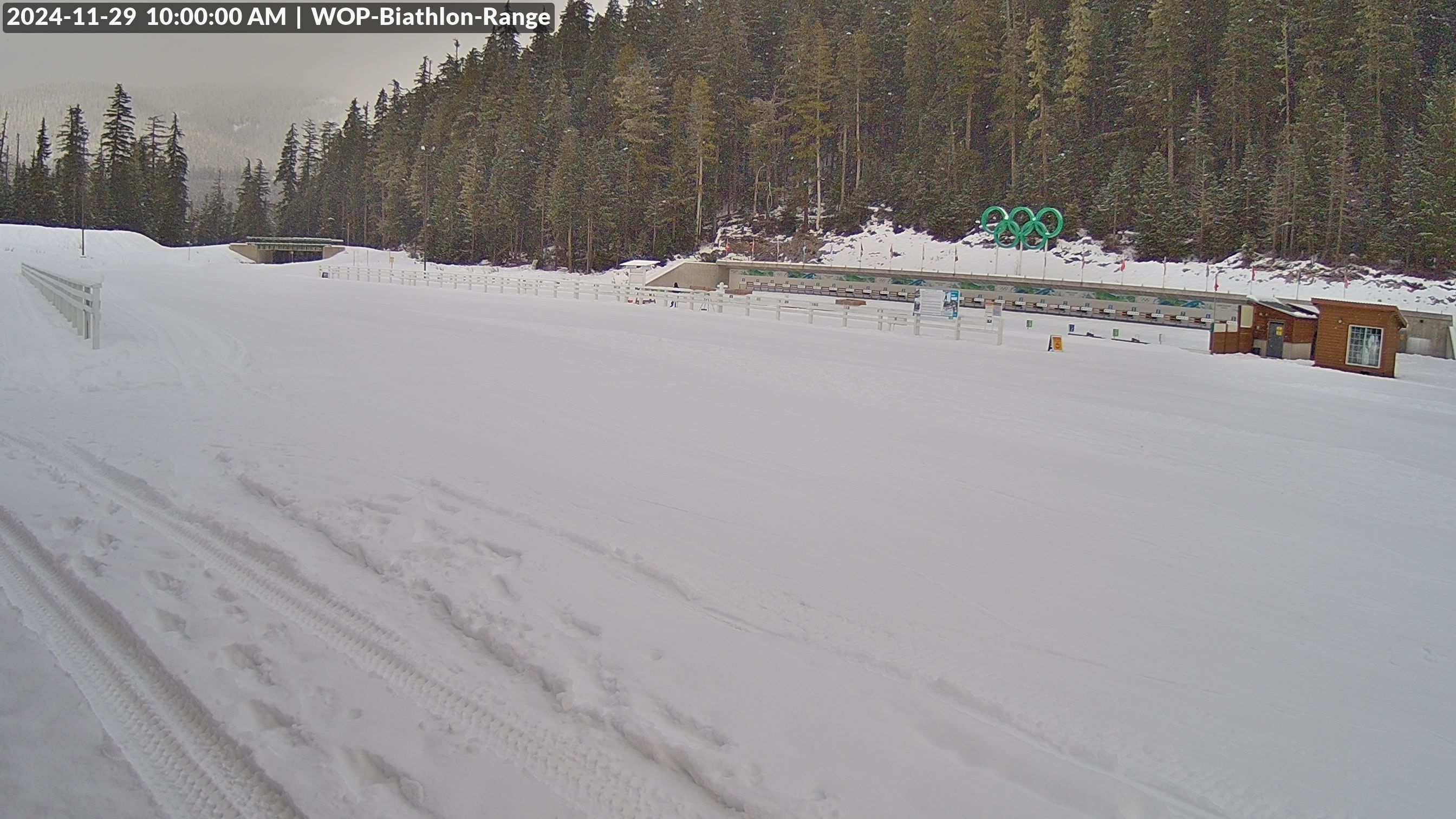 View looking North East to the Olympic Biathlon Range