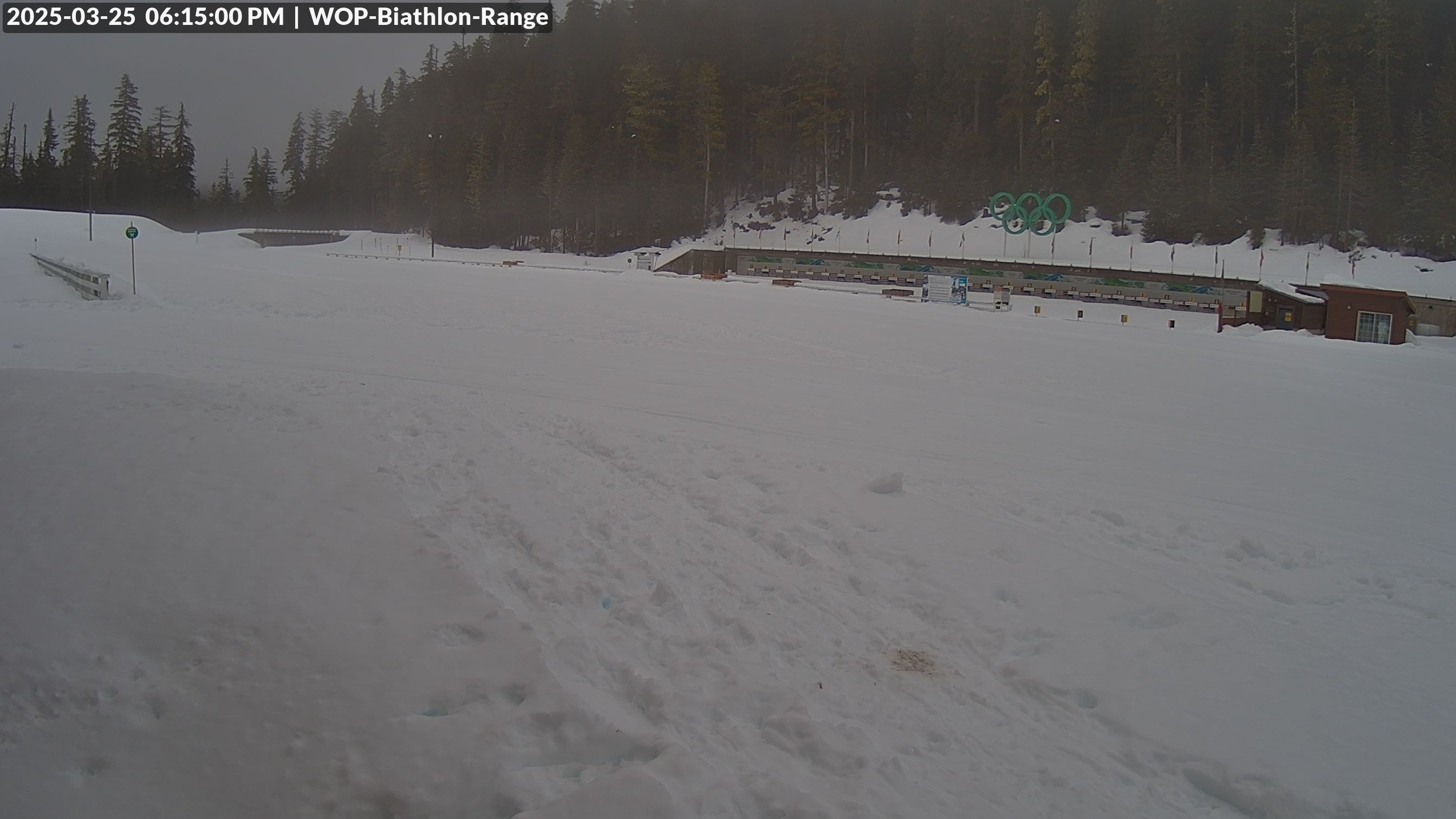 View looking North East to the Olympic Biathlon Range