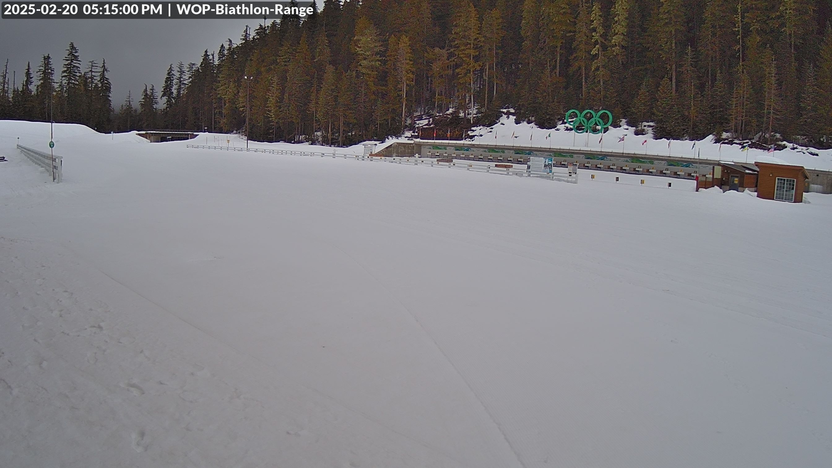 View looking North East to the Olympic Biathlon Range