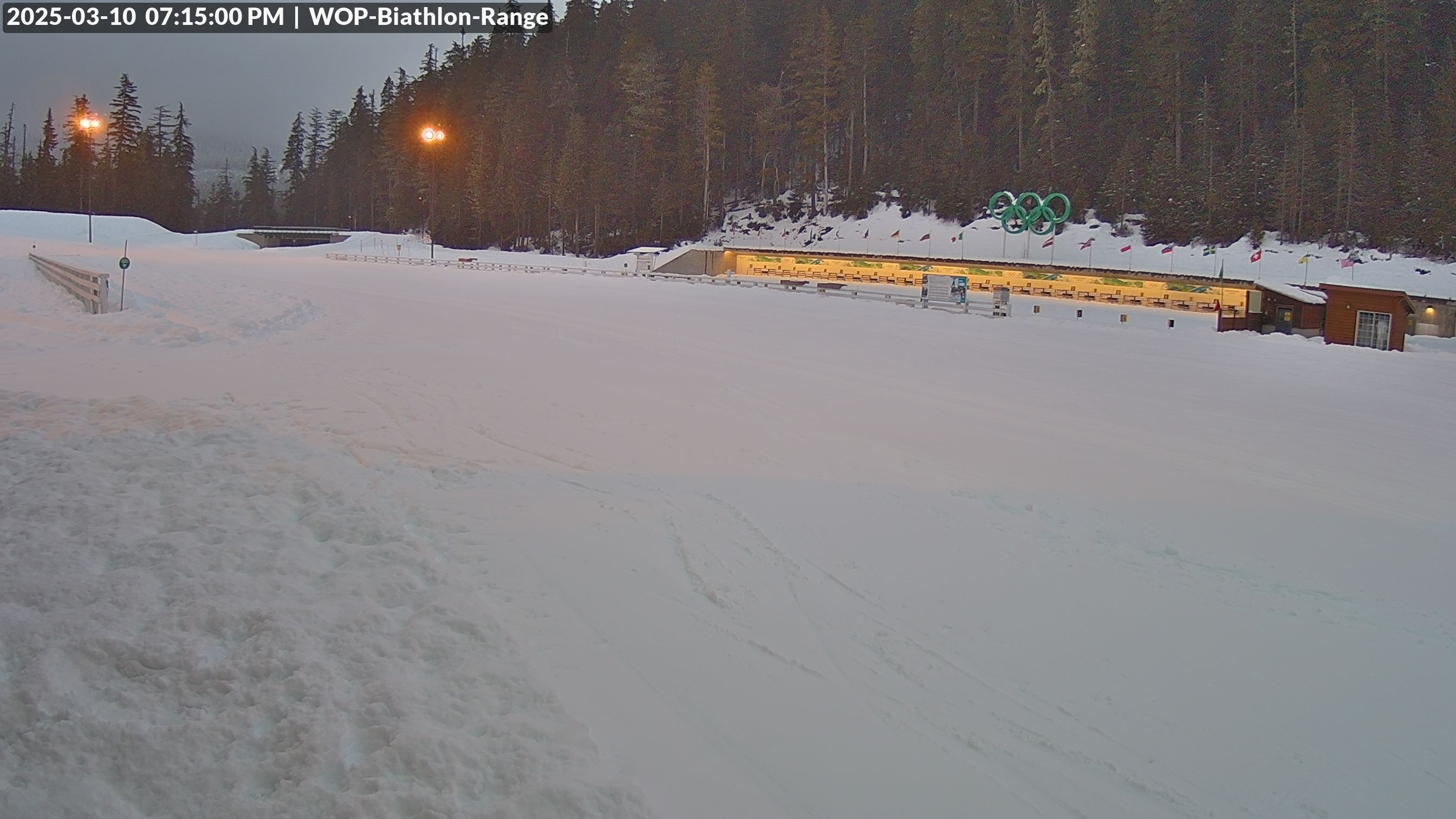 View looking North East to the Olympic Biathlon Range