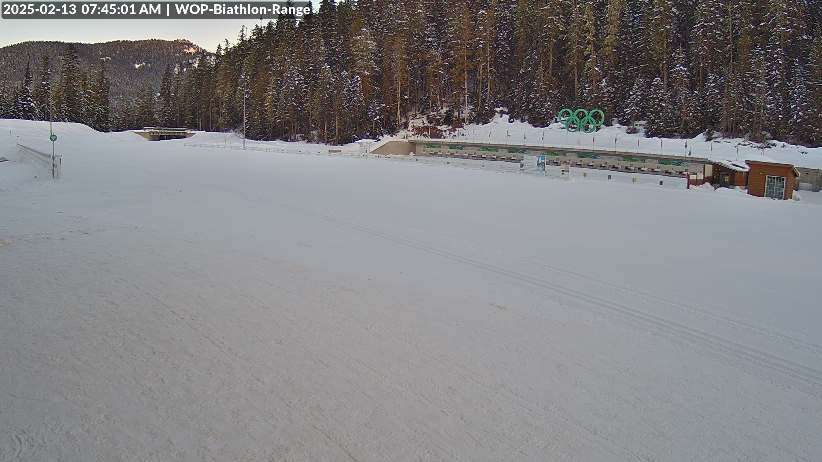 View looking North East to the Olympic Biathlon Range