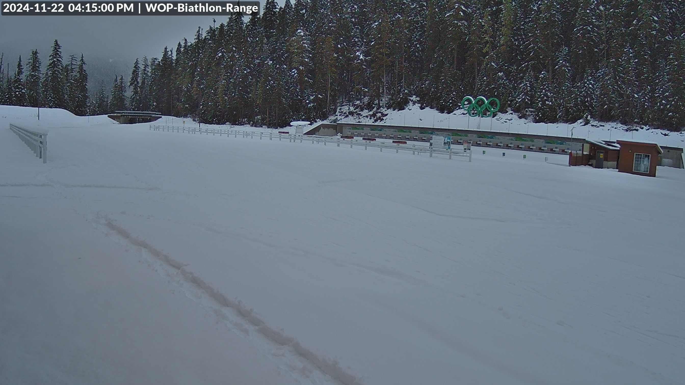 View looking North East to the Olympic Biathlon Range