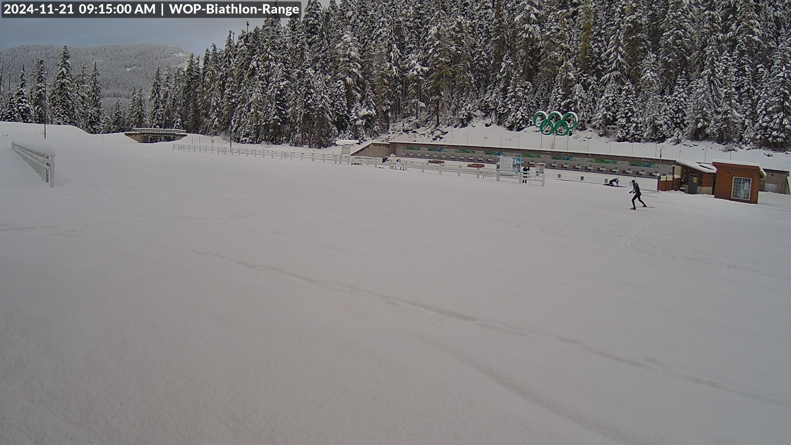 View looking North East to the Olympic Biathlon Range