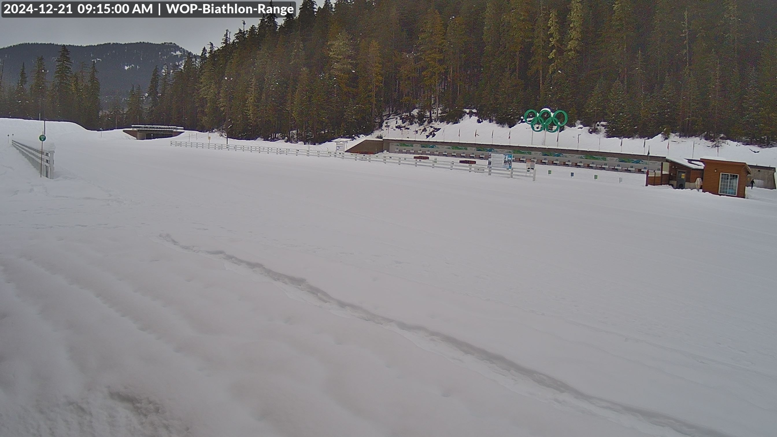 View looking North East to the Olympic Biathlon Range