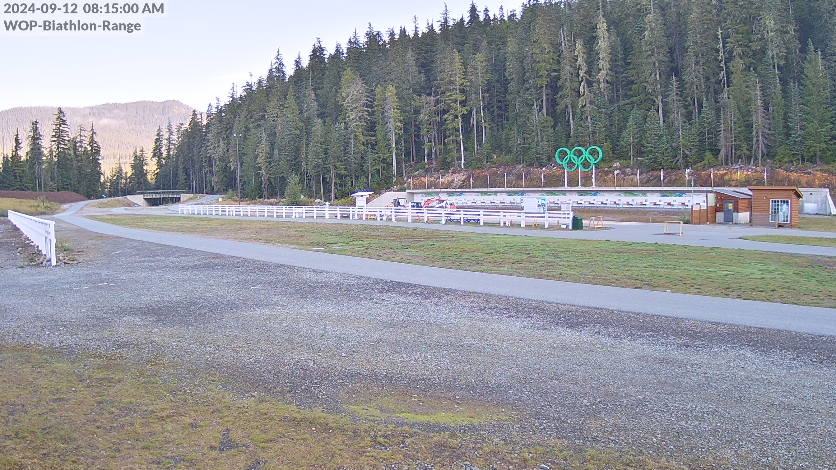 View looking North East to the Olympic Biathlon Range