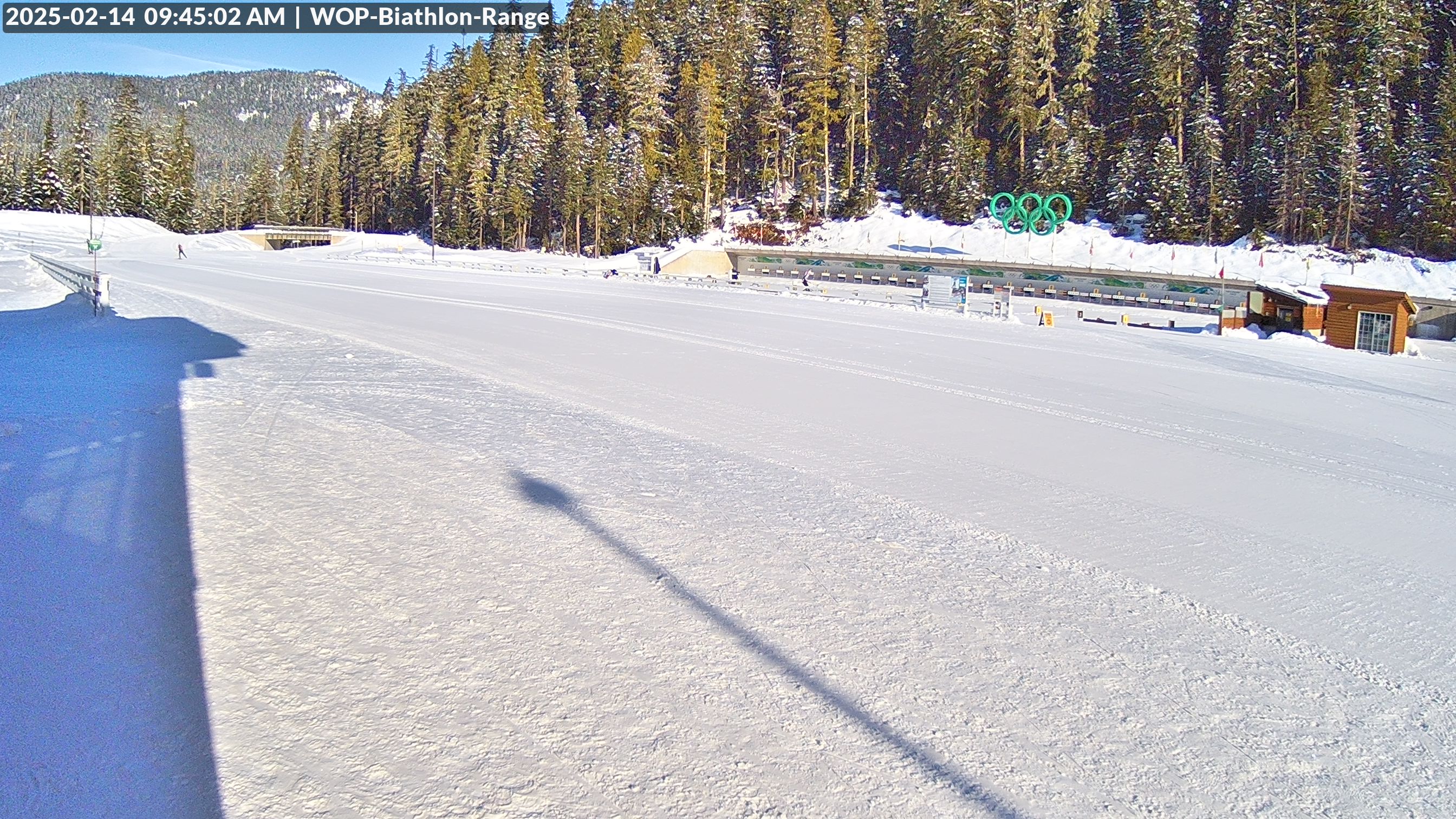 View looking North East to the Olympic Biathlon Range