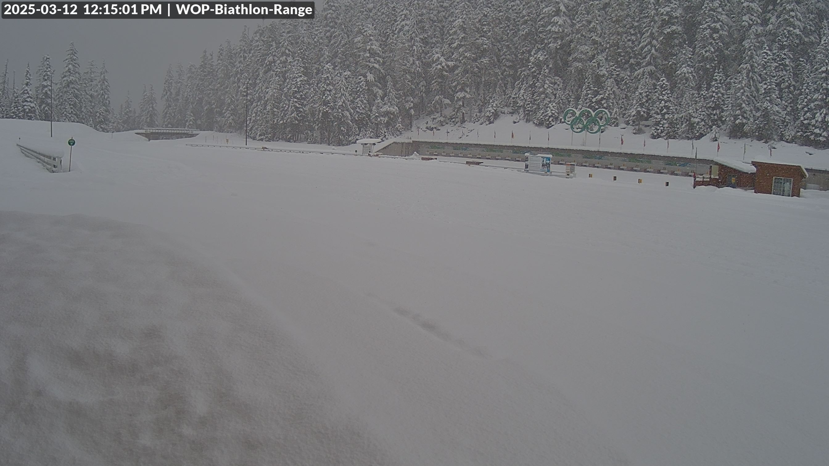 View looking North East to the Olympic Biathlon Range