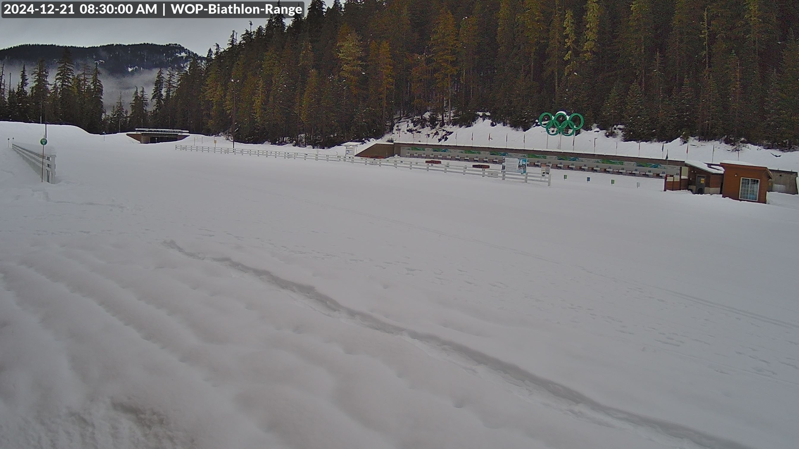 View looking North East to the Olympic Biathlon Range