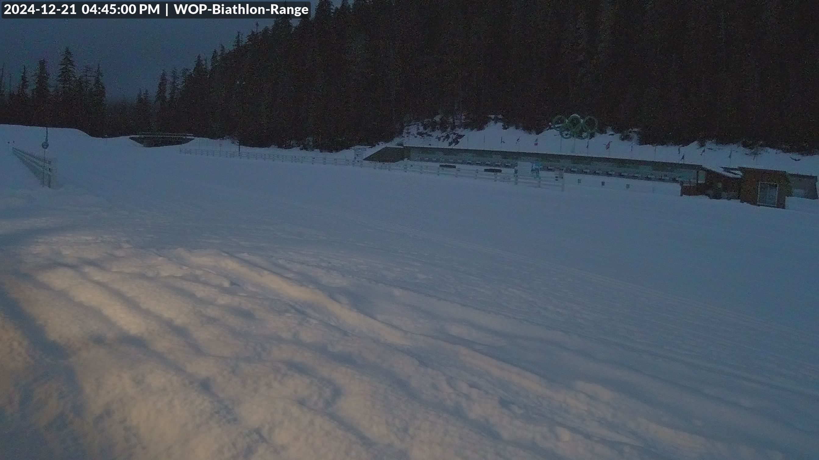 View looking North East to the Olympic Biathlon Range